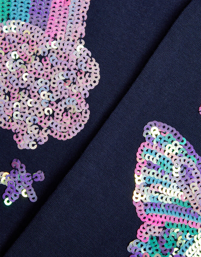 Rainbow Leggings, Blue (NAVY), large