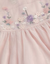 Baby Matilda Sleeveless Meadow Party Dress, Pink (PINK), large