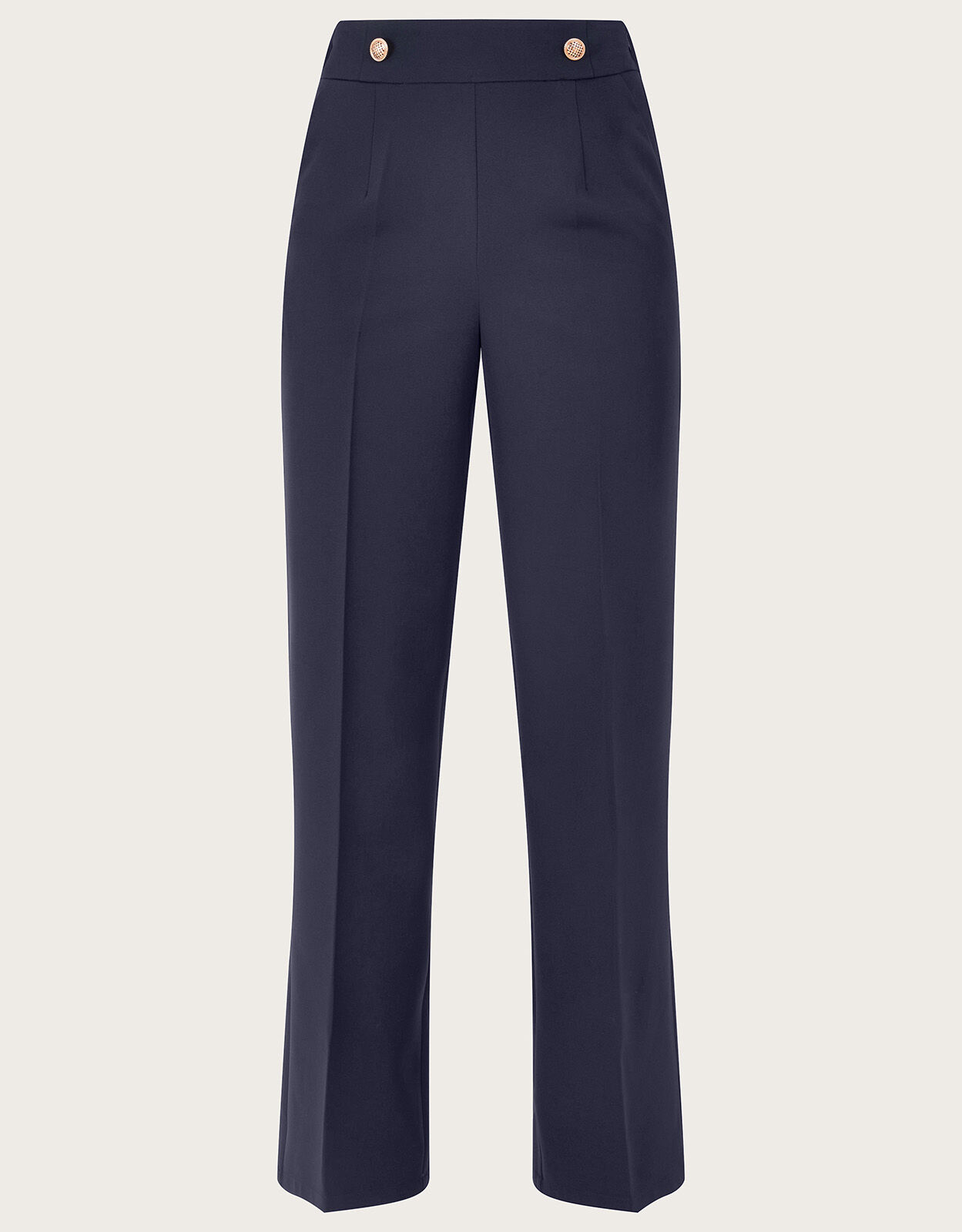 Monsoon store navy trousers