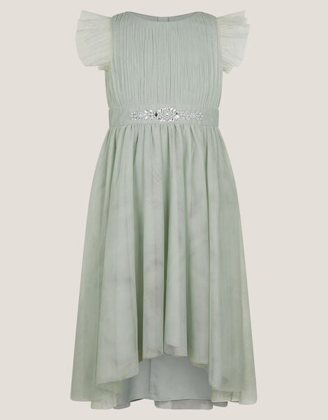 Penelope Belt Dress, Green (SAGE), large