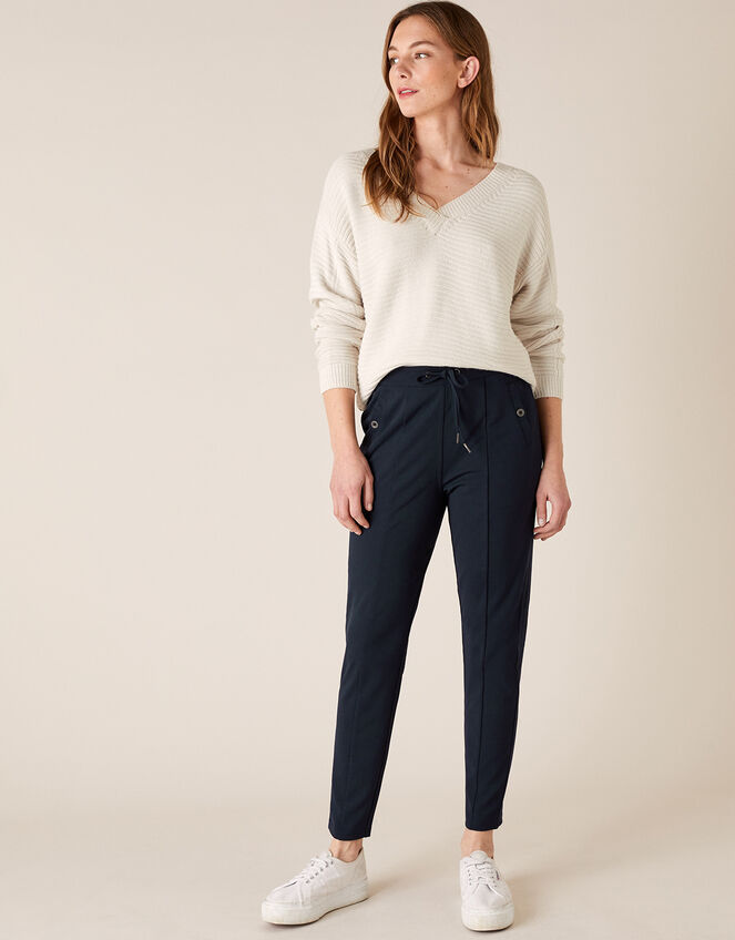Lounge Layla Trousers, Blue (NAVY), large