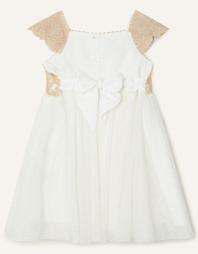 Baby Estella Dress, Gold (GOLD), large