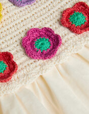Crochet Flower Cami Top, Pink (PINK), large