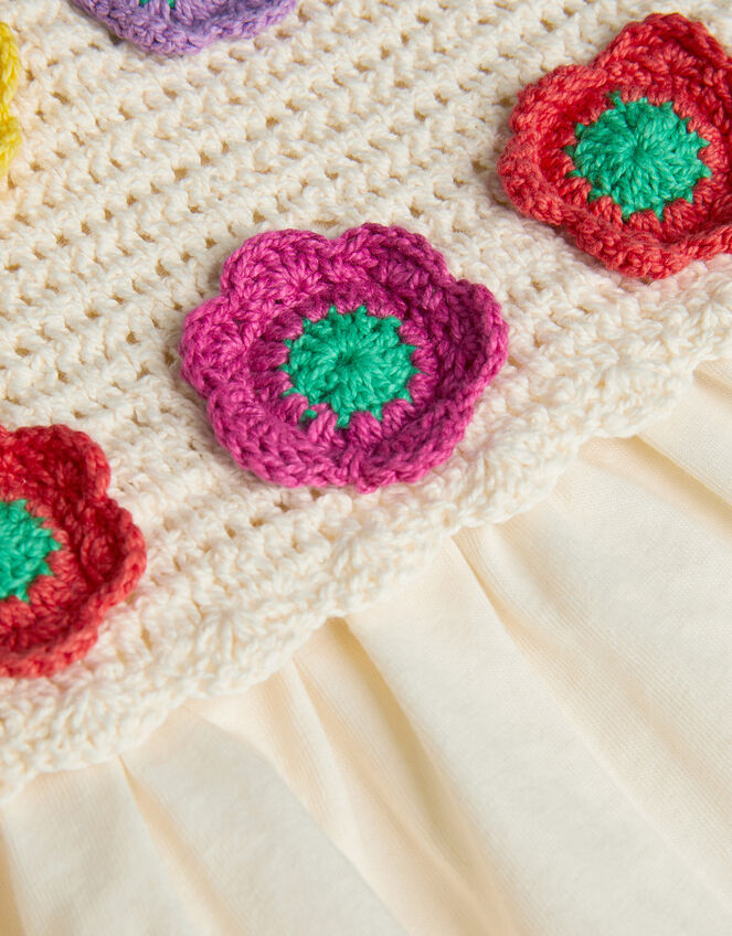 Crochet Flower Cami Top, Pink (PINK), large