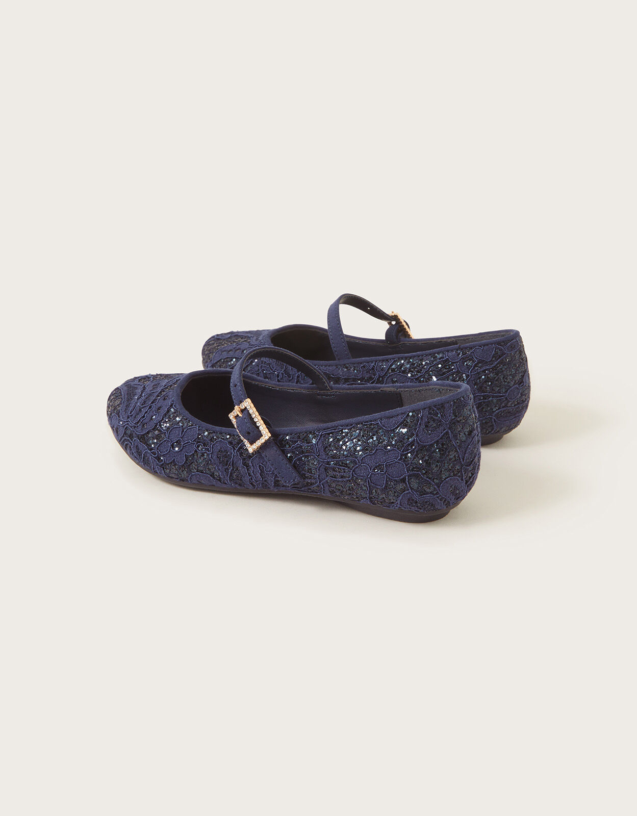 Navy glitter shoes hotsell