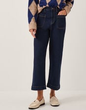 Arlo Regular Crop Jeans, Blue (INDIGO), large
