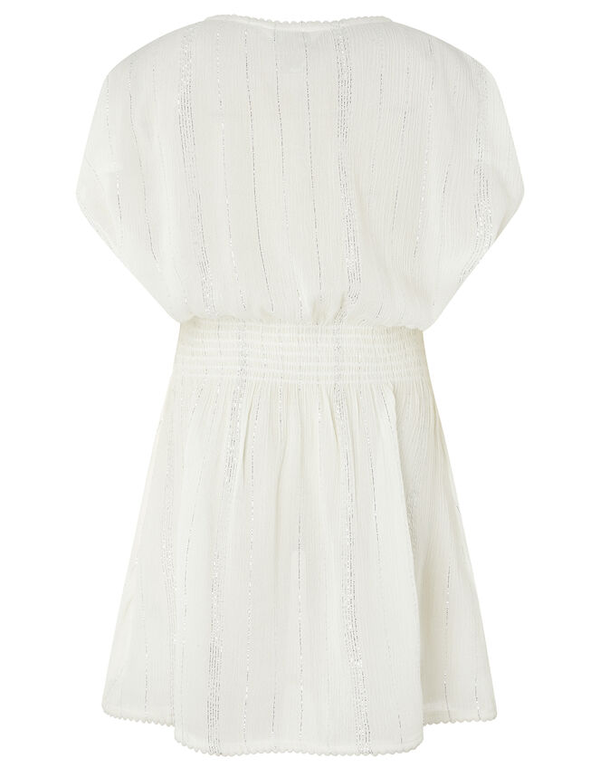 Willabelle Sparkly Kaftan, White (WHITE), large