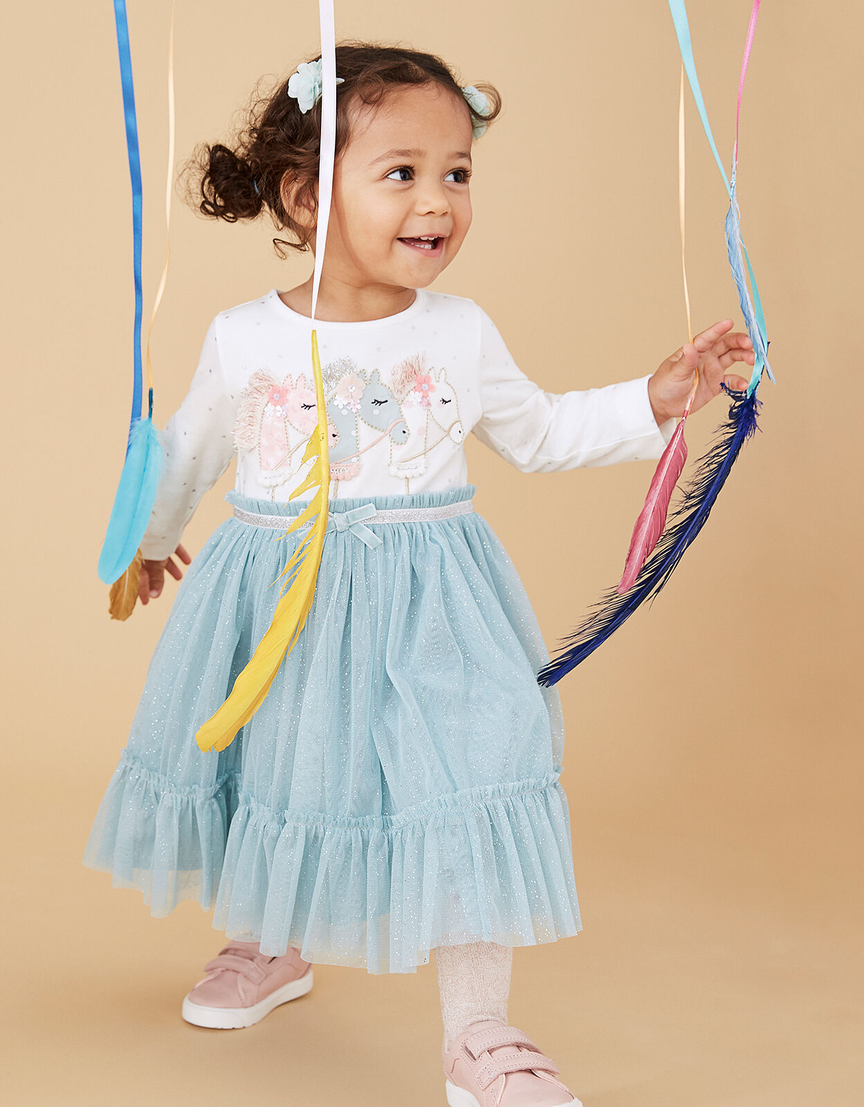 Monsoon unicorn disco dress clearance