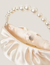 Pearl Headband & Satin Bag Set, , large