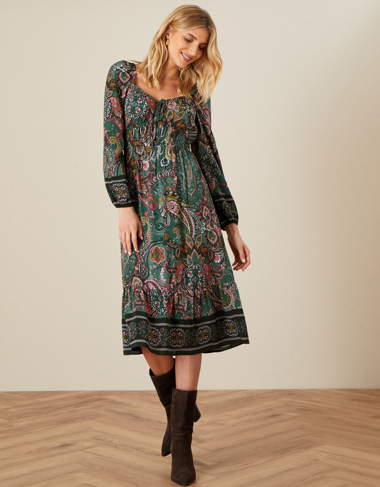 Monsoon paisley dress store