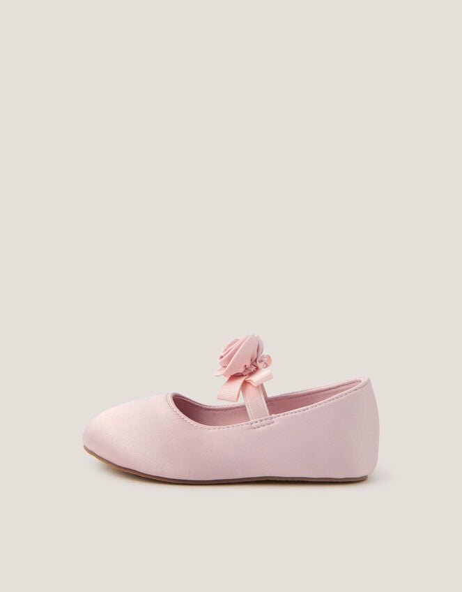 Baby Rosette Walker Shoes, Pink (PINK), large