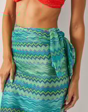 Nadia Zigzag Sarong, , large