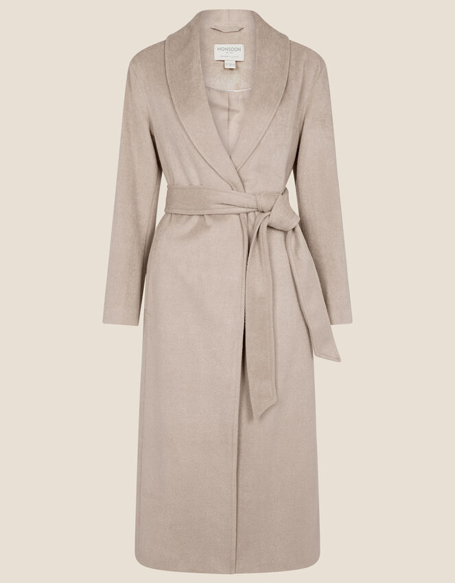 Rowan Robe Coat, Camel (OATMEAL), large