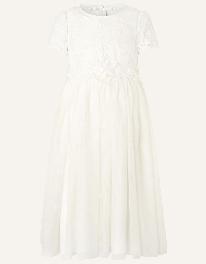 Lace Top and Dress 2-in-1 Set, Ivory (IVORY), large