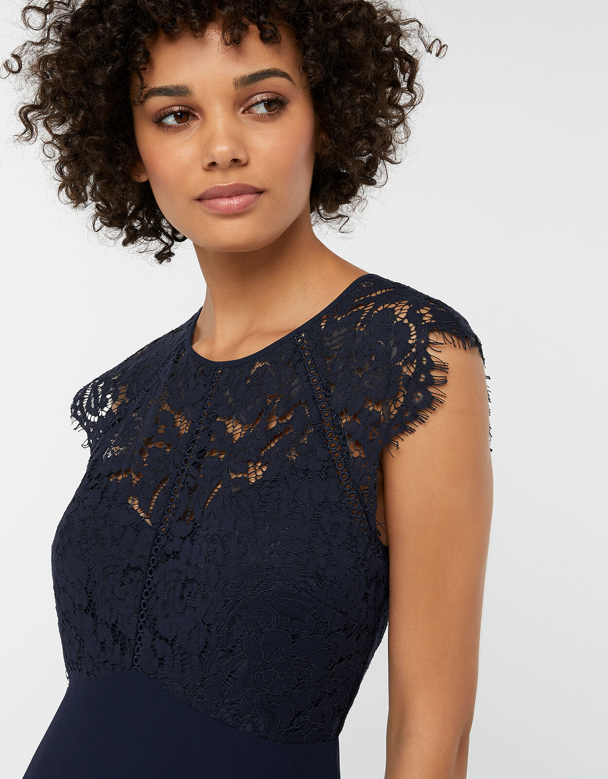 Morgane Lace Maxi Bridesmaid Dress Blue Evening Dresses Monsoon Global