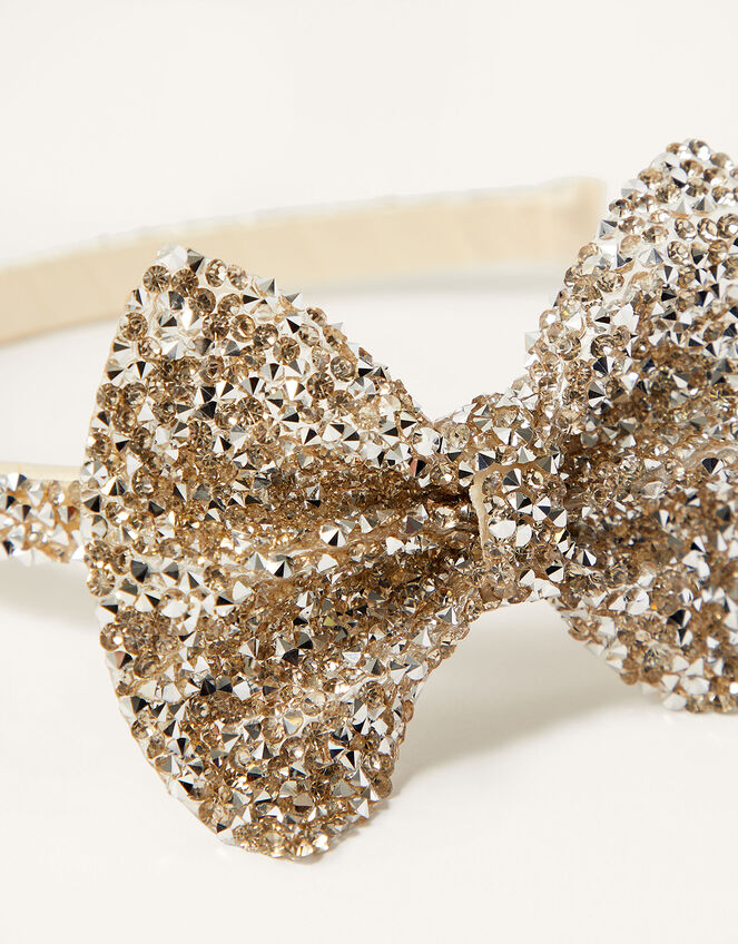 Dazzle Bow Headband, , large