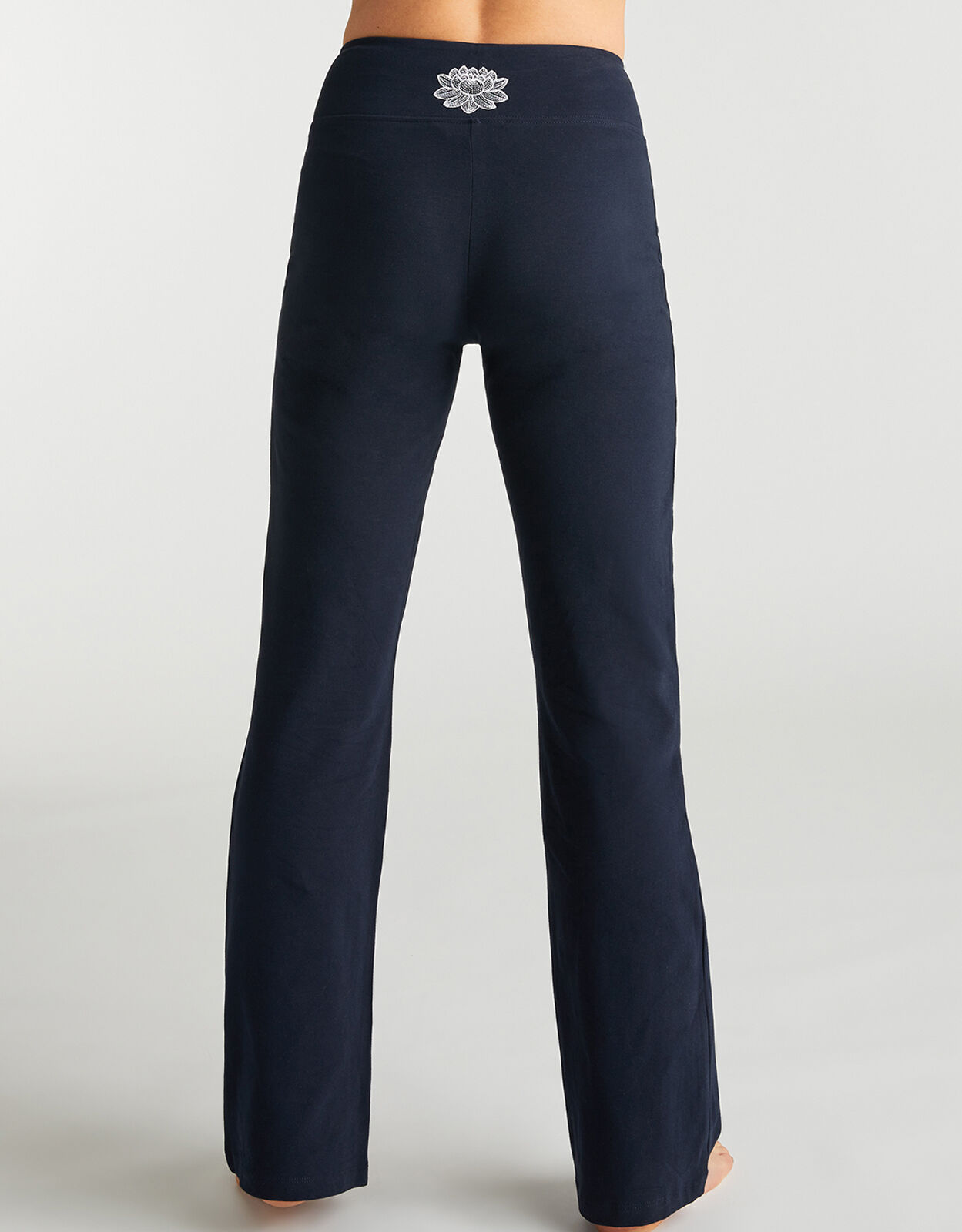 M Life Lotus Yoga Pants Blue | Trousers 