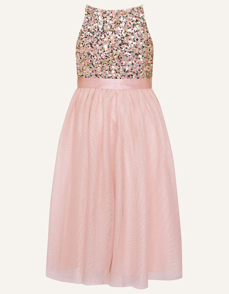 Truth Disco Sequin Dress Pink, Pink (PINK), large
