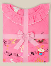 Twelve Days Of Christmas Long Pyjamas Set, Pink (PINK), large