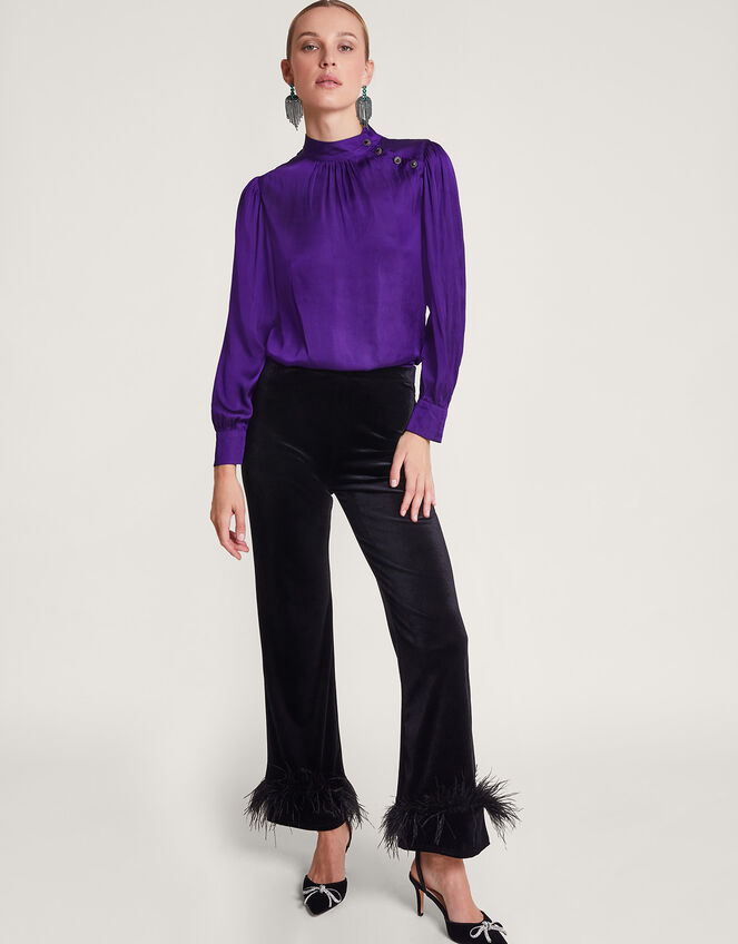 Sasha Blouse - Dusty Purple