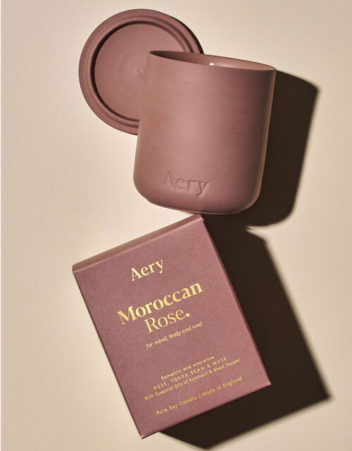 Aery Living Moroccan Rose Candle 280g, , large