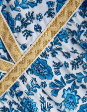 MINI ME Floral Print Dress in LENZING™ ECOVERO™ , Blue (BLUE), large