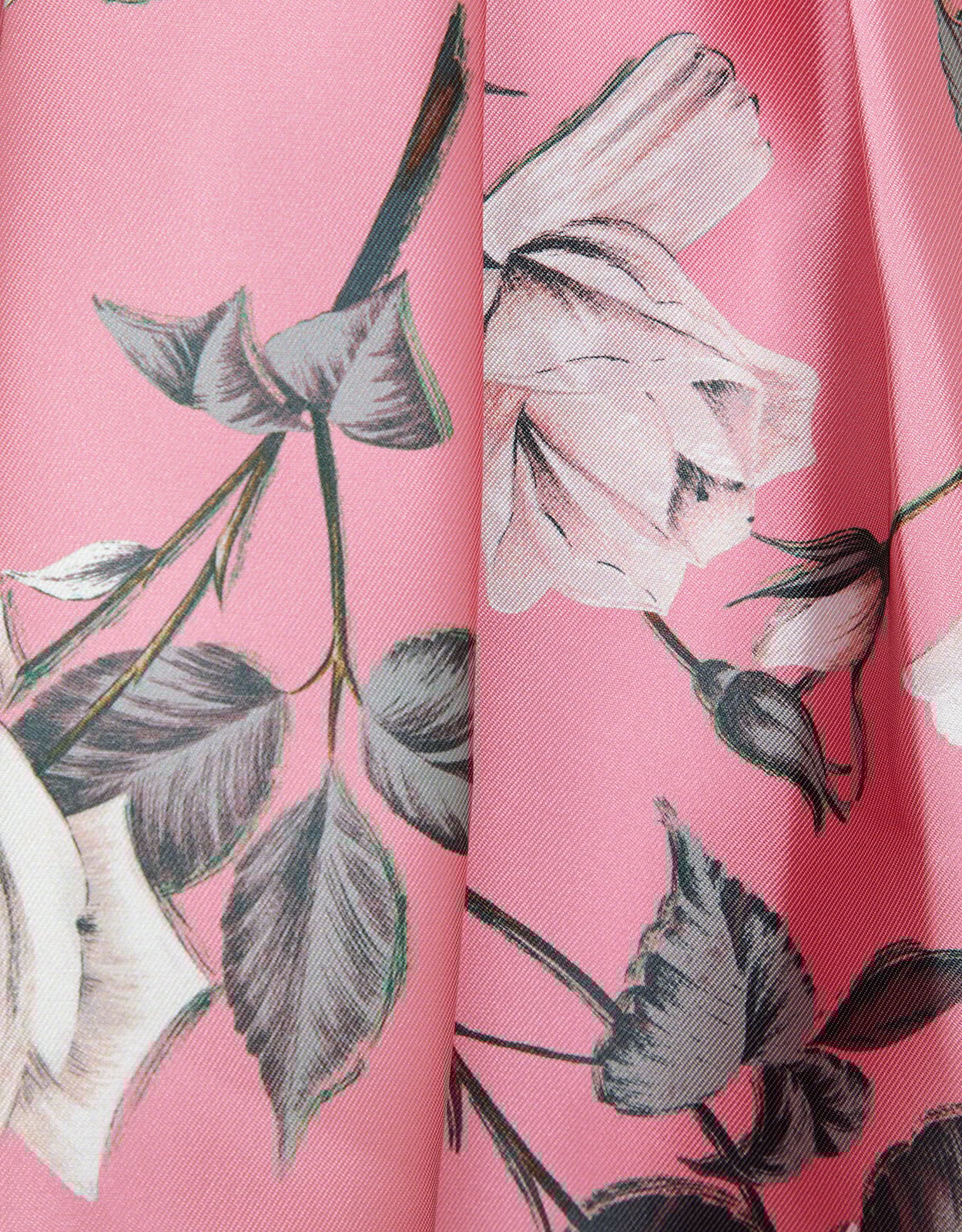 Alicia Floral Print Dress Pink