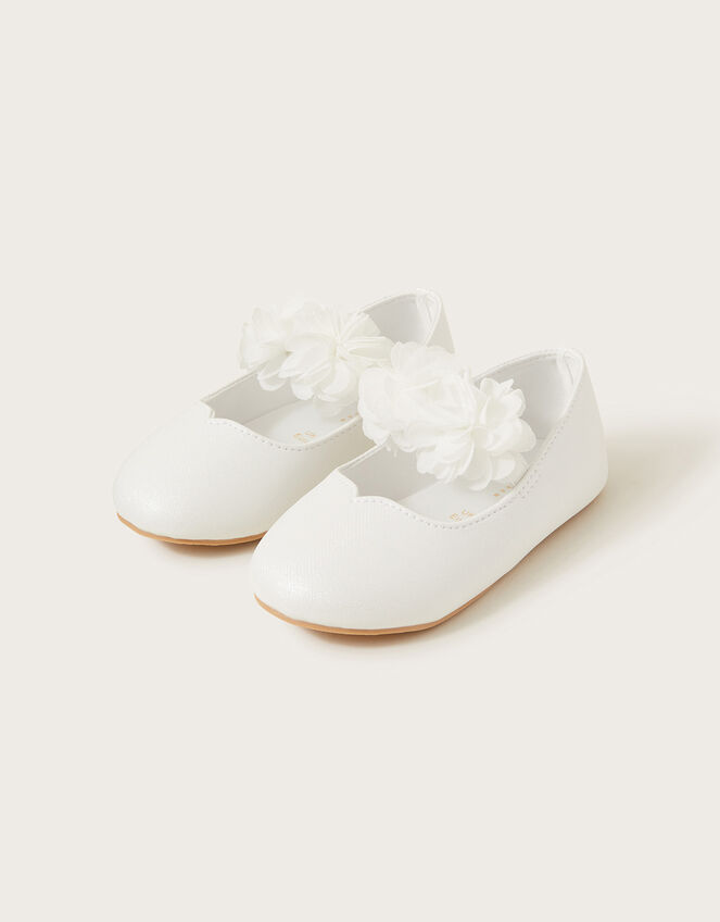 Corsage Walker Shoes , Ivory (IVORY), large