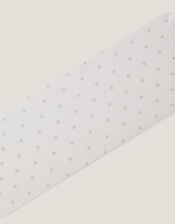 Glitter Spot Tights, Silver (SILVER), large