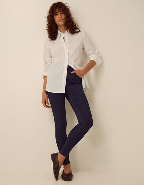 Nadine Skinny Jeans, Blue (INDIGO), large