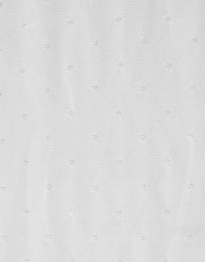 Bridal Spot Tights, White (WHITE), large