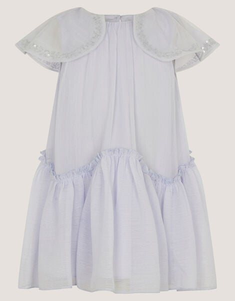 Baby Elena Sequin Swing Party Dress, Blue (PALE BLUE), large