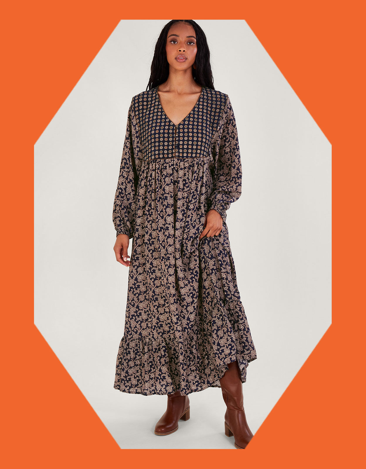 Monsoon blue shop star dress