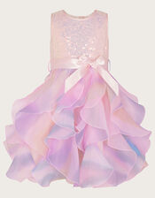 Baby Jojo Marble Cancan Dress, Multi (MULTI), large