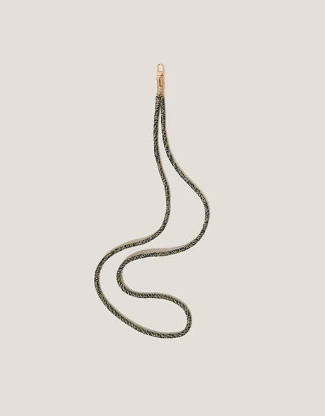 Twist Cord Phone Strap, Gold (GOLD), large