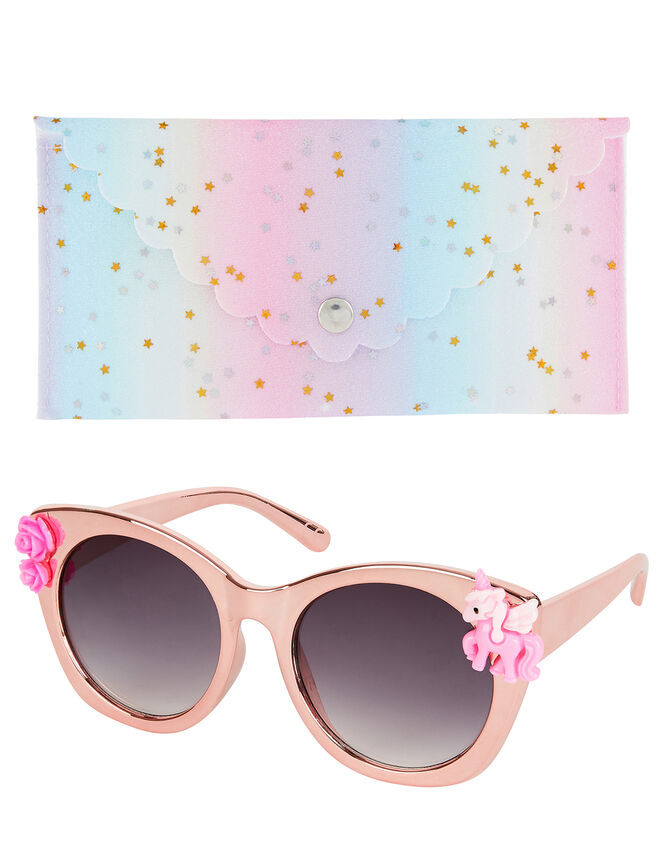 Felicity Unicorn Sunglasses with Case, , large