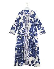 One Hundred Stars Willow Maxi Dress, Blue (BLUE), large