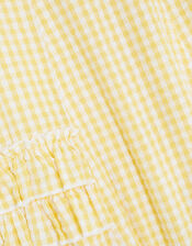 Baby Ruffle Side Romper , Yellow (YELLOW), large