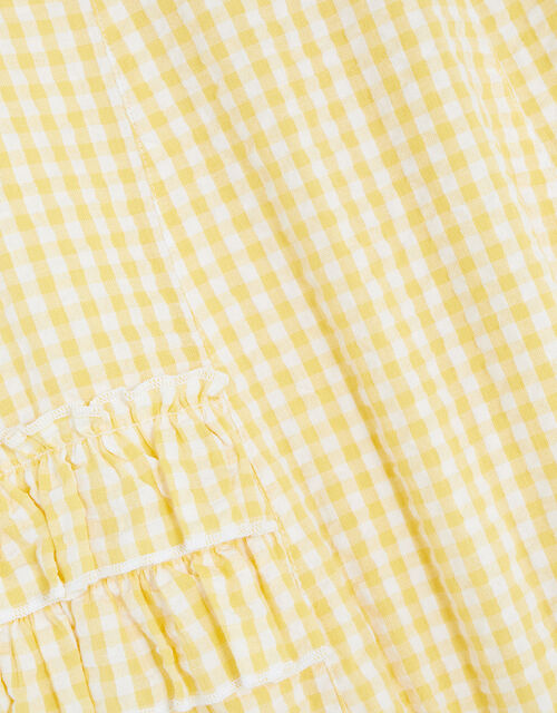Baby Ruffle Side Romper , Yellow (YELLOW), large