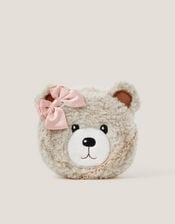 Fluffy Teddy Bear Bag, , large