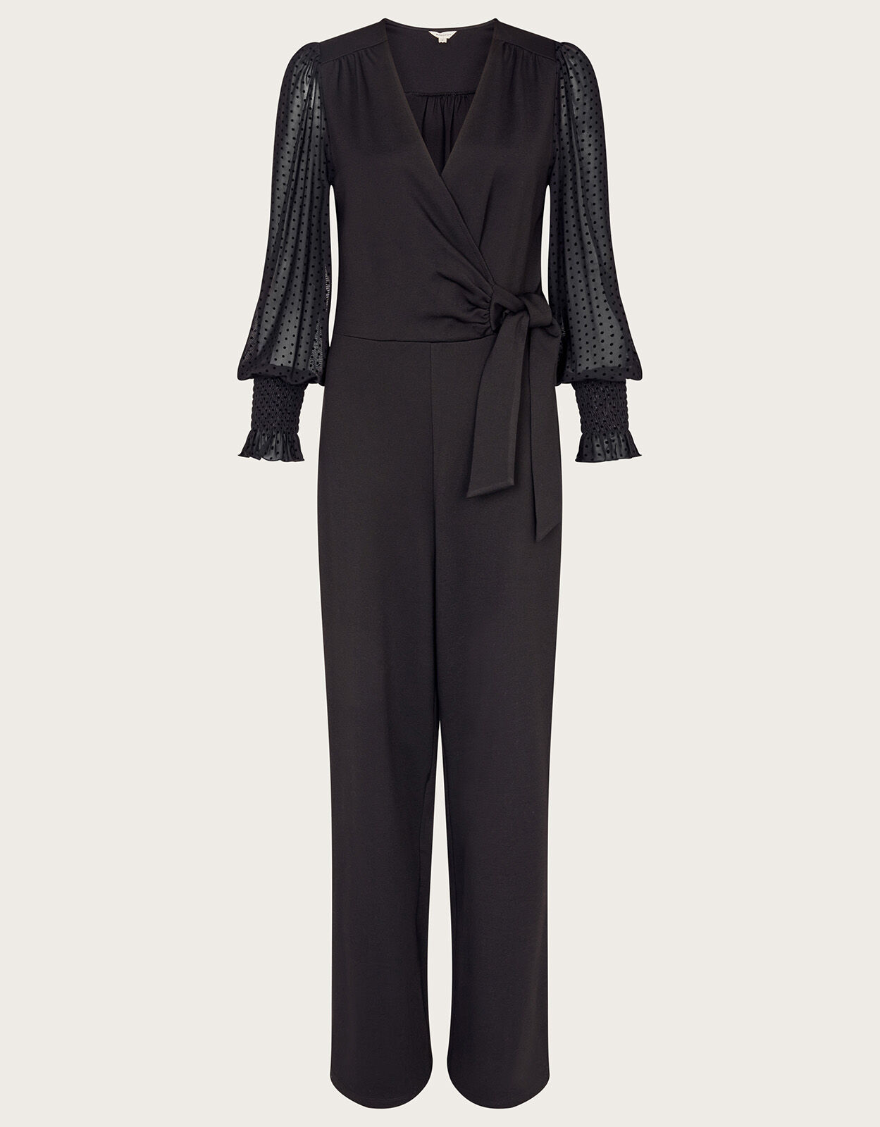 Monsoon black jumpsuit shop