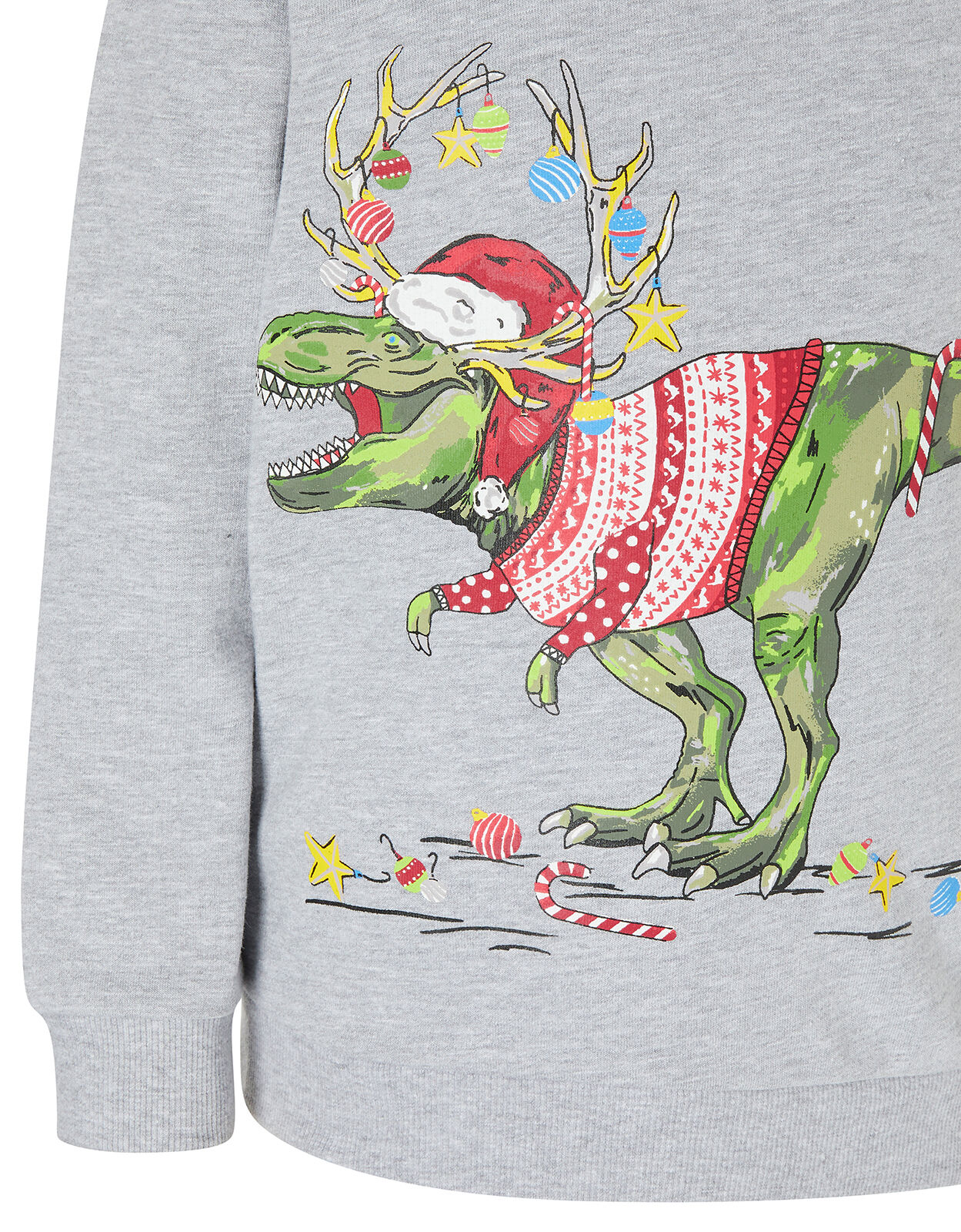 Christmas dinosaur sweatshirt clearance
