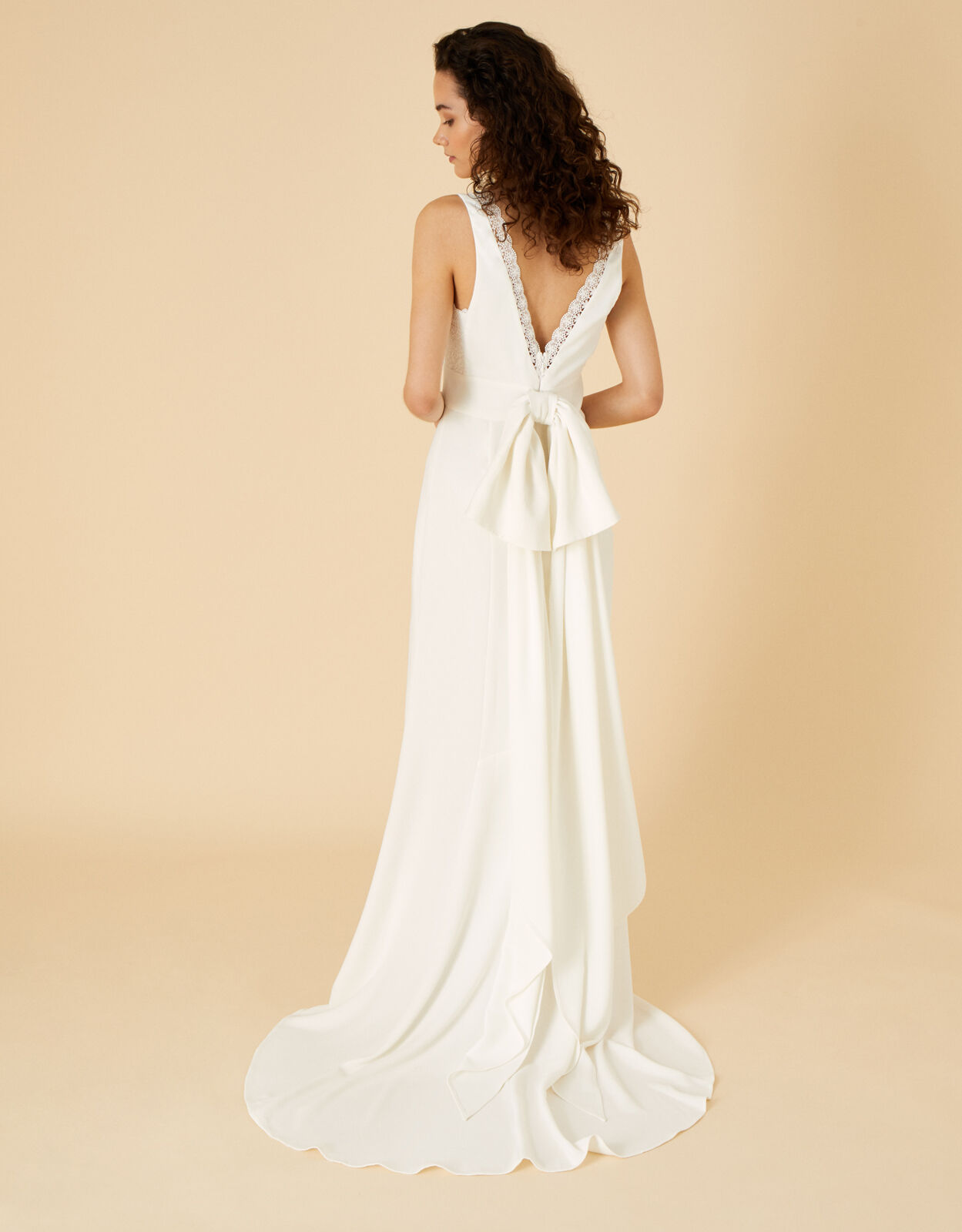 Maxi dress 2024 with bow