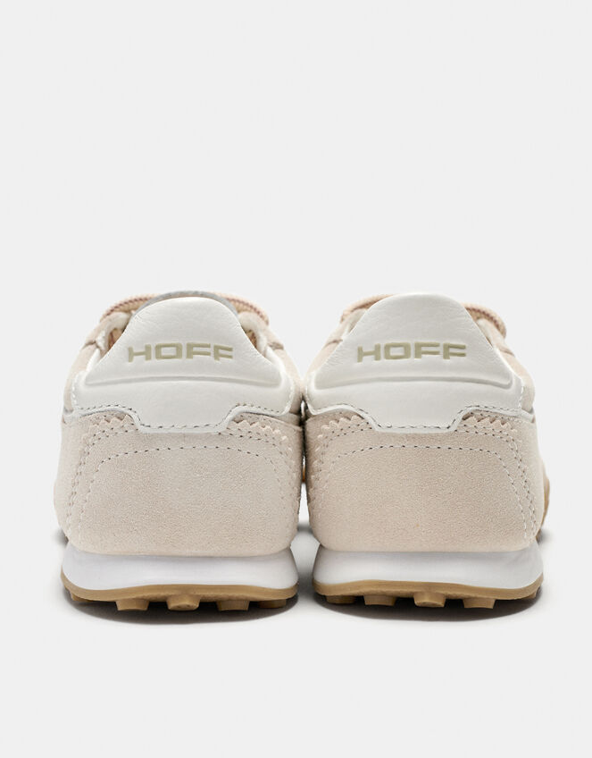 Hoff Bridge Suede Trainers, Camel (BEIGE), large