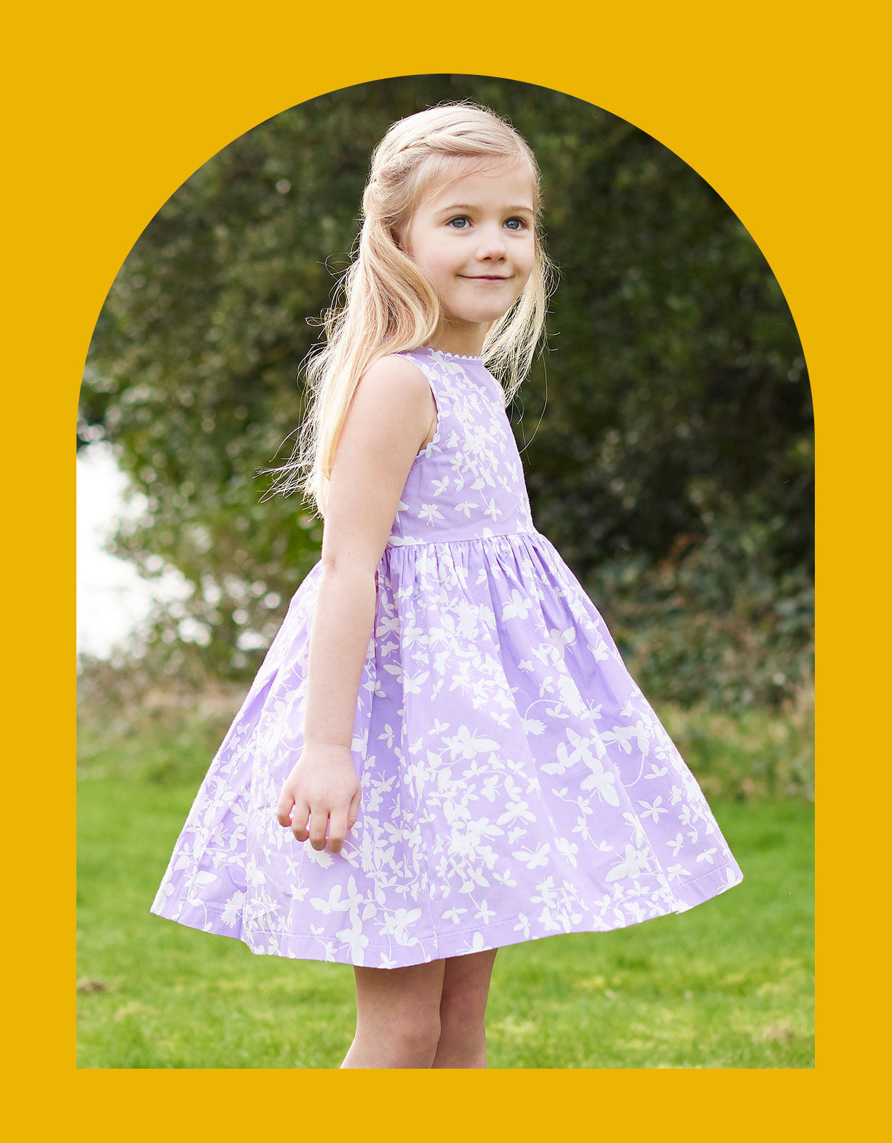 apolina kids□ Madrid Sundress Lavender