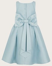 Holly Duchess Twill Bridesmaids Dress, Green (GREEN), large