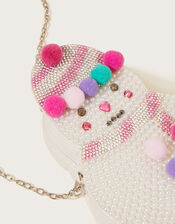 Pearl Snow Girl Cross-Body Bag, , large