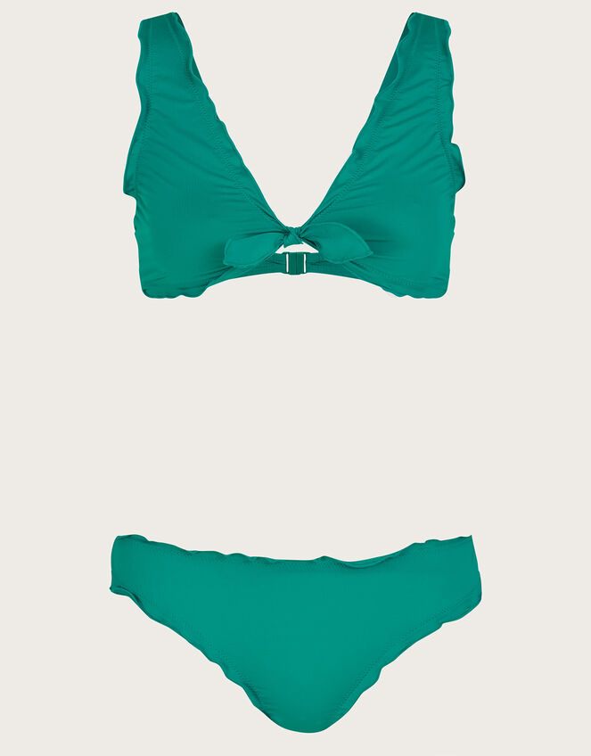 Triangle Bikini Set Green