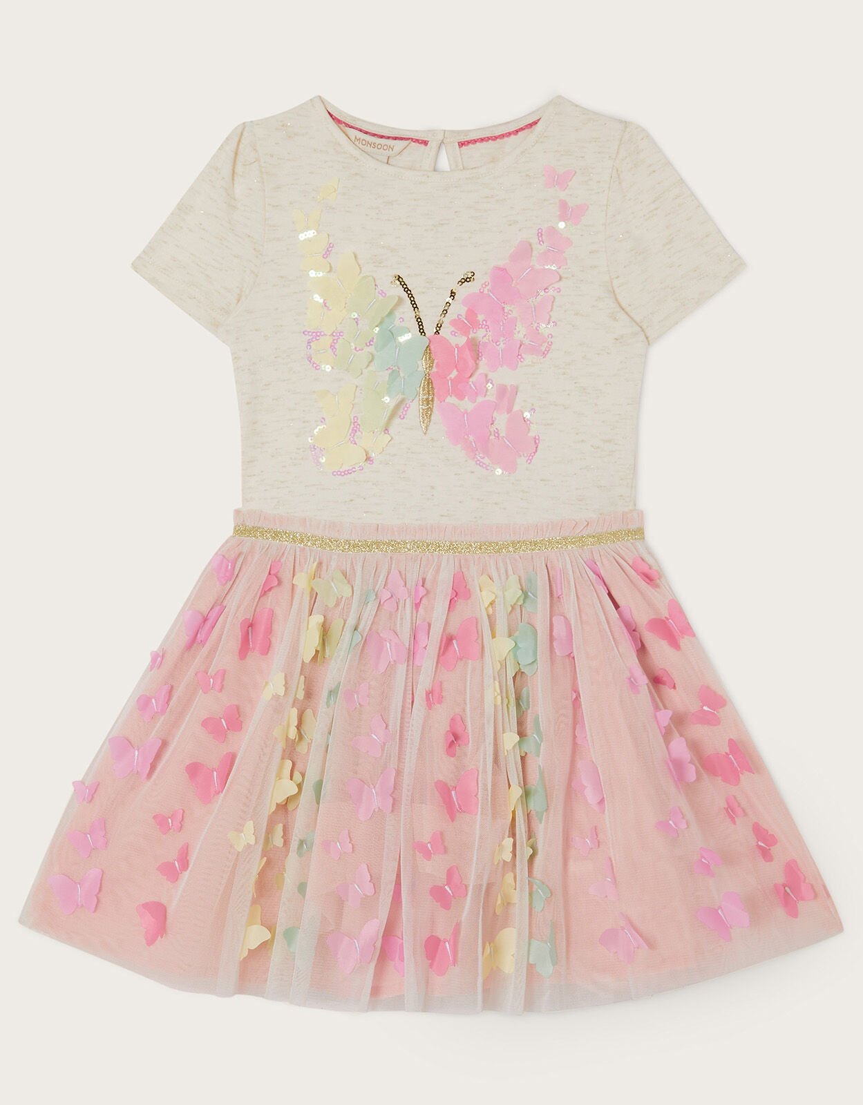 Monsoon butterfly dress discount