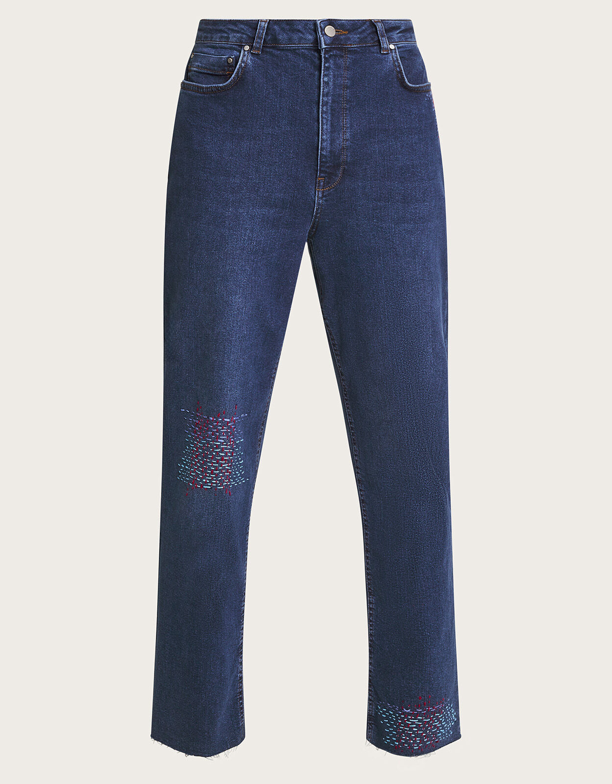 Megan blue mom jeans hot sale